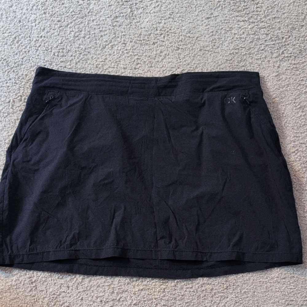 Calvin Klein Black Athletic Skirt Size XL